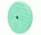 3M™ Perfect-It™ Boina de pulido de espuma, sistema de conexión rápida, verde, ondulada, 216 mm, 50874