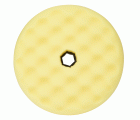 3M™ Perfect-It™ Boina de pulido de espuma, sistema de conexión rápida, amarilla, ondulada, 150 mm, 50879