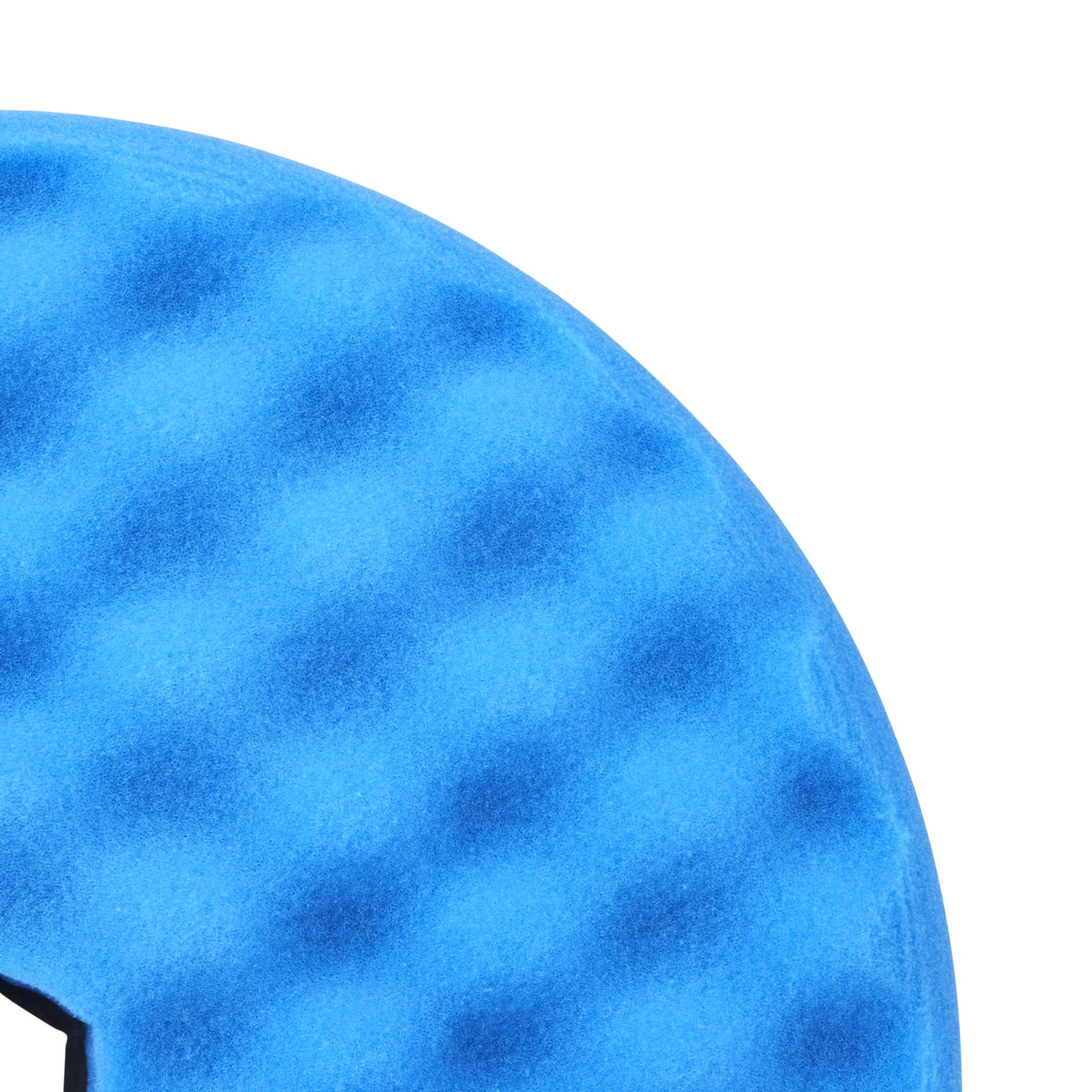 3M™ Perfect-It™ Boina de abrillantado Ultrafina, sistema de conexión rápida, azul, ondulada, 216 mm, 50708