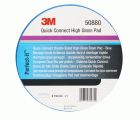 3M™ Perfect-It™ Boina de abrillantado Ultrafina, sistema de conexión rápida, azul, ondulada, 150 mm, 50880