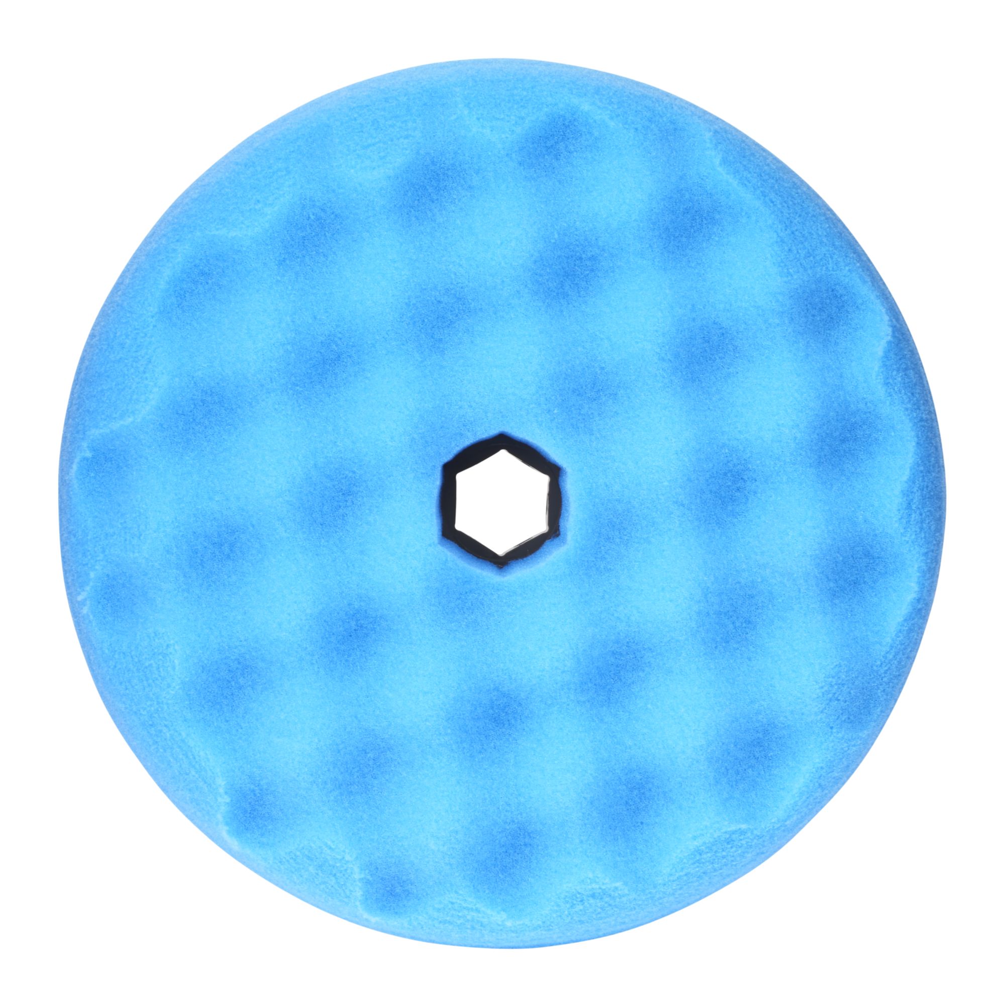 3M™ Perfect-It™ Boina de abrillantado Ultrafina, sistema de conexión rápida, azul, ondulada, 150 mm, 50880