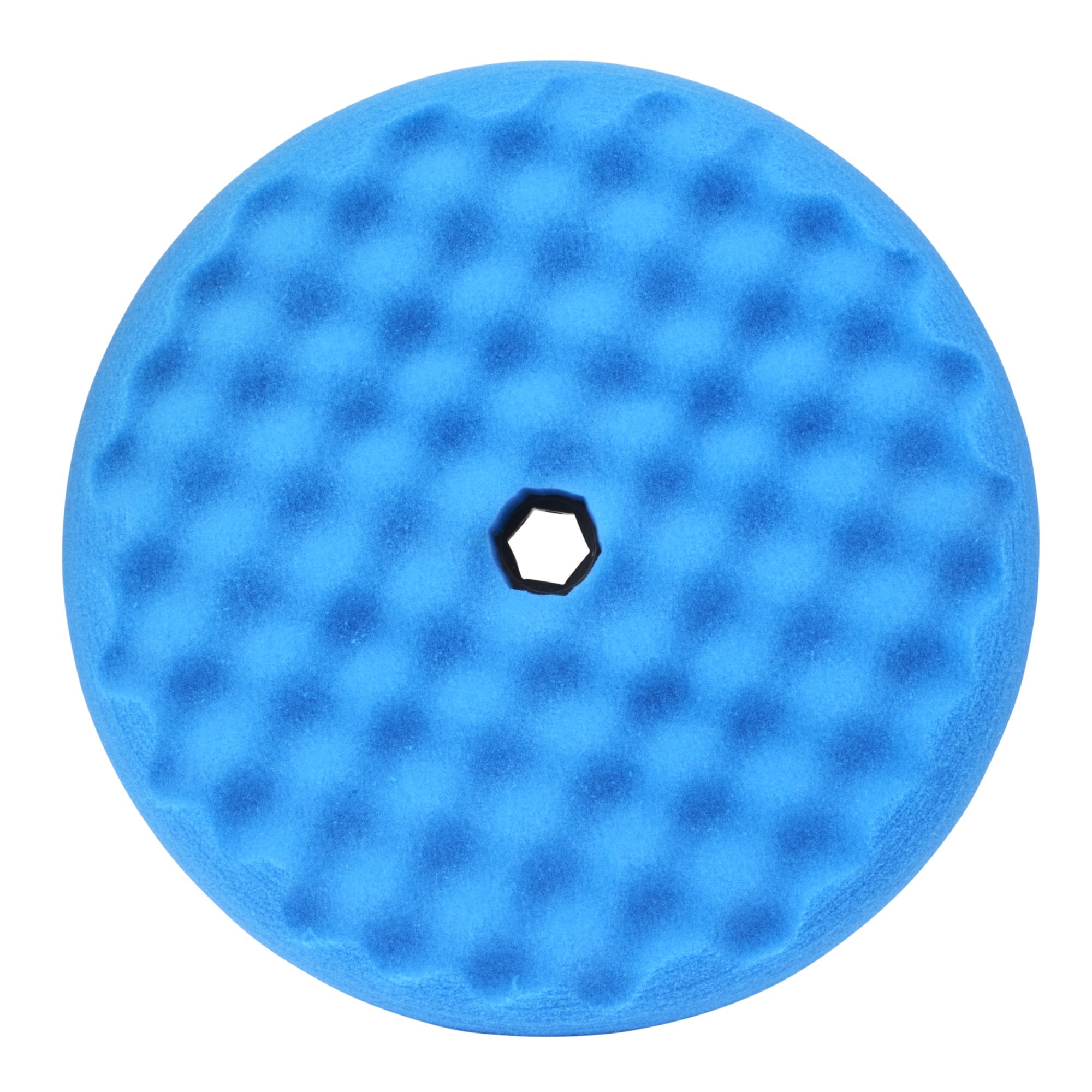 3M™ Perfect-It™ Boina de abrillantado Ultrafina, sistema de conexión rápida, azul, ondulada, 216 mm, 50708