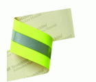 3M™ Scotchlite™ Tejido reflectante 9687, amarillo, plateado y amarillo, 50,8 mm x 100 m