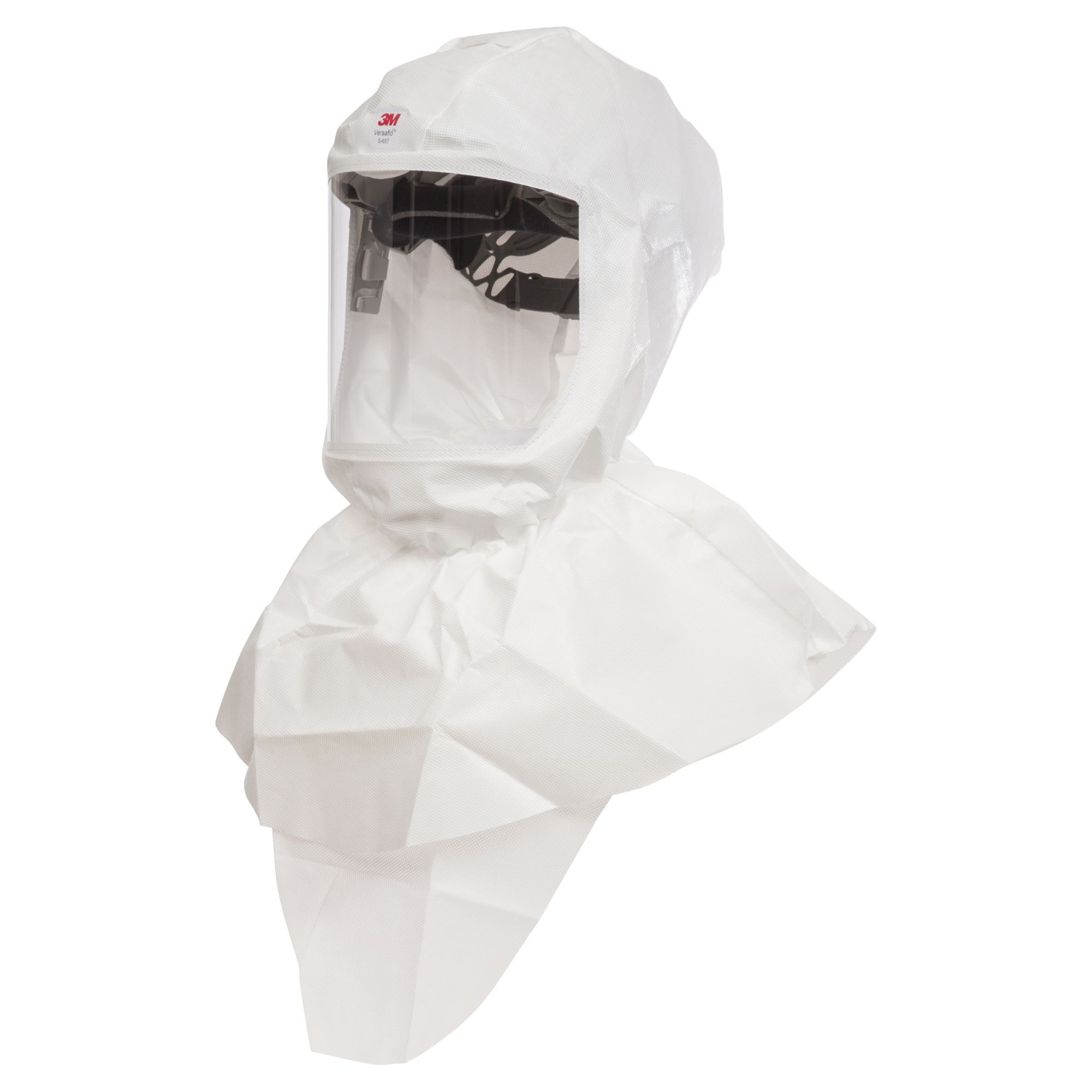 3M™ Versaflo™ Capucha de repuesto premium con cubrehombros doble S-657