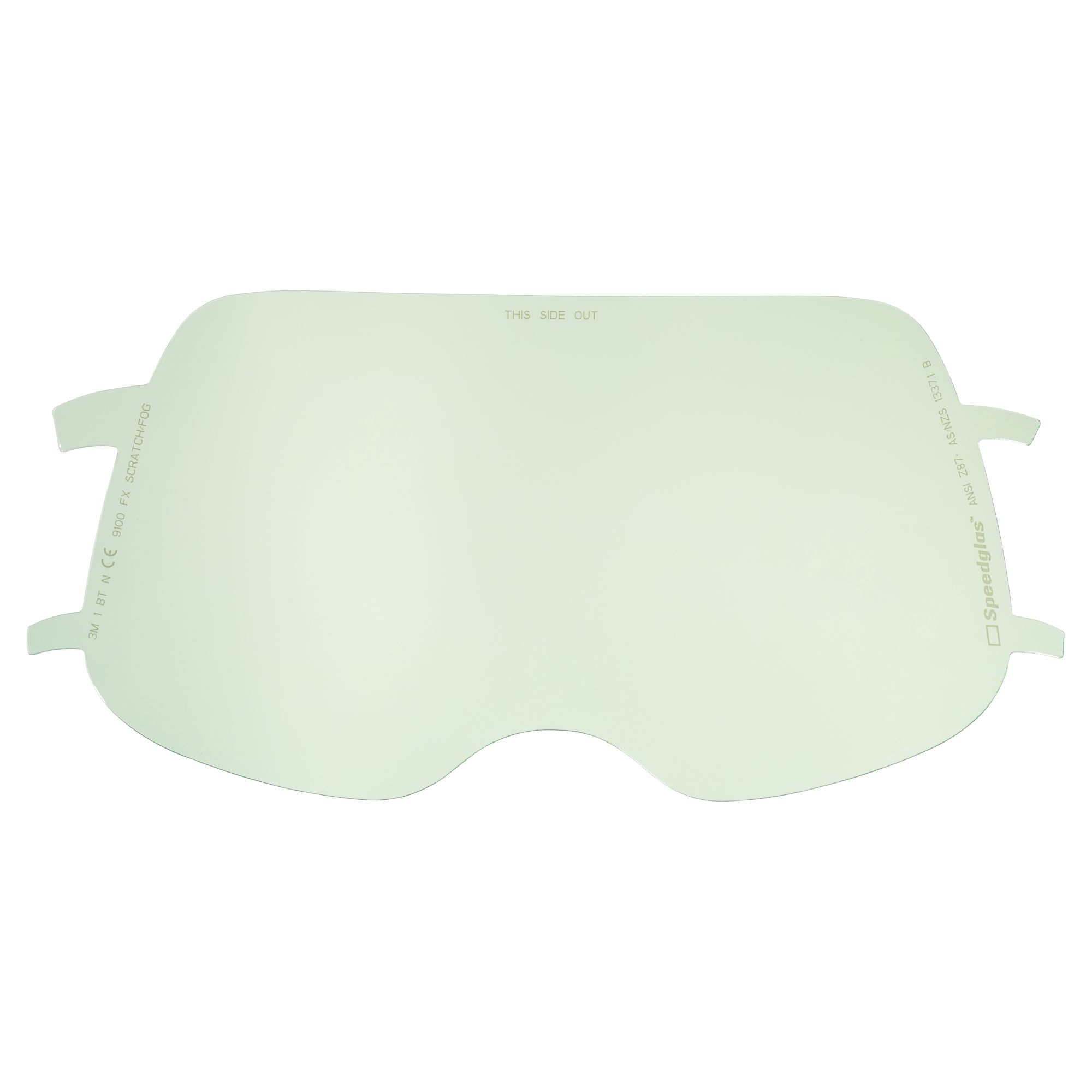 Placa de visor transparente para soldadura 3M™, 9100, antiempañante, 523001