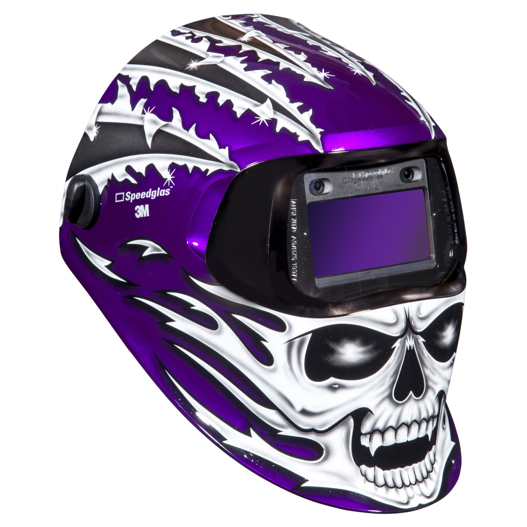 Pantallas de soldadura 3M™ Speedglas™ serie 100, Skull, con filtro de soldadura 100v, 752820