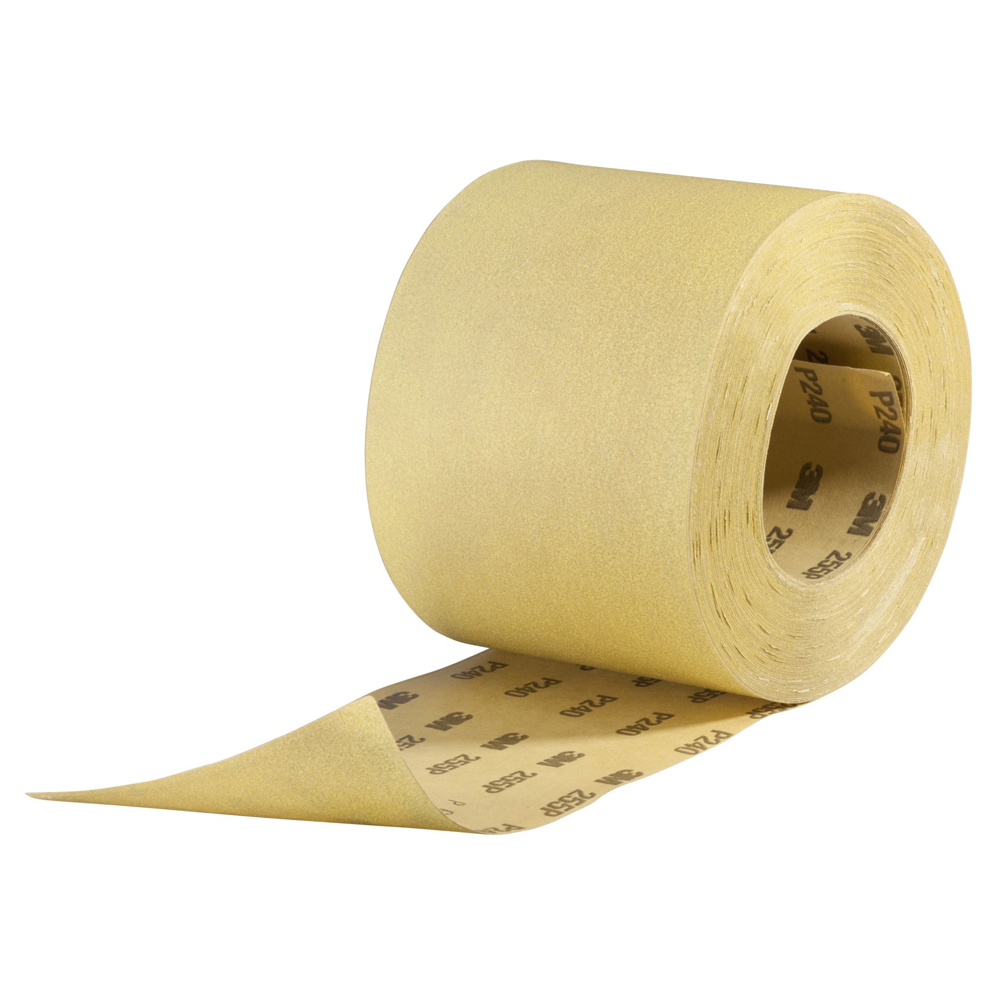 3M™ Hookit™ Rollo abrasivo 255P, 115 mm x 25 m, P240, 61075