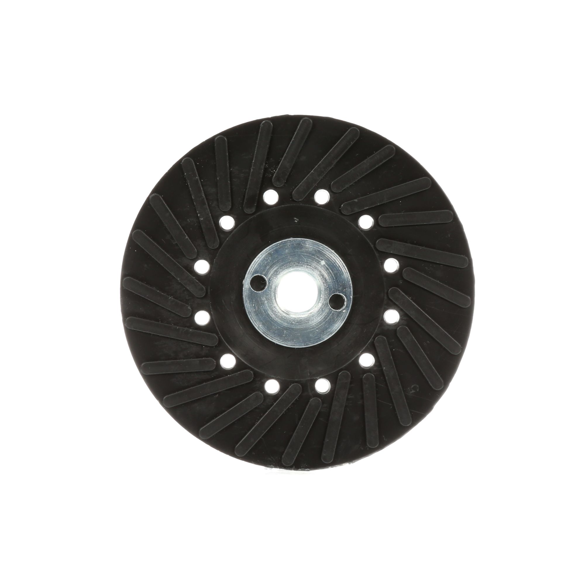 3M™ Soporte plano semirígido, Negro, 115 mm x M14 - 2.0