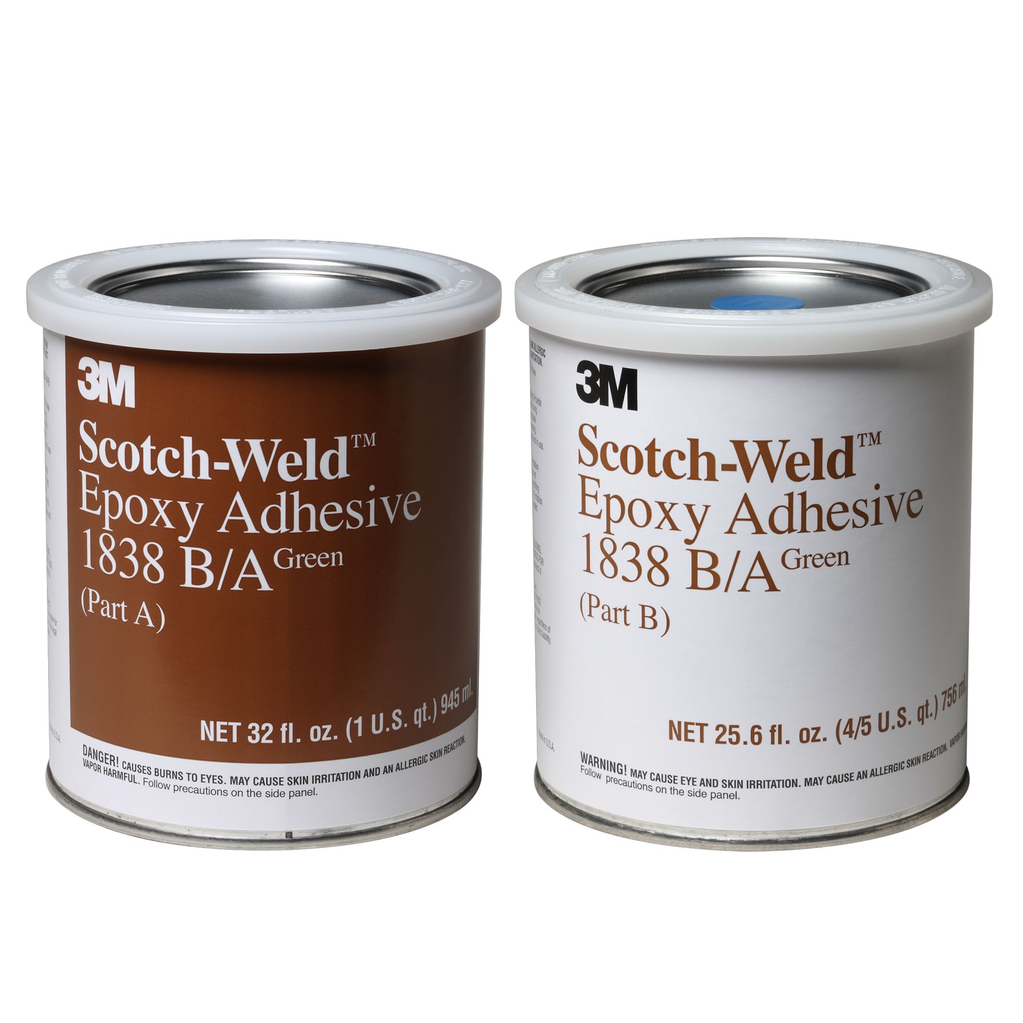 3M™ Scotch-Weld™ Adhesivo Epoxi 1838, Verde, 946 ml, KIT 6/CV