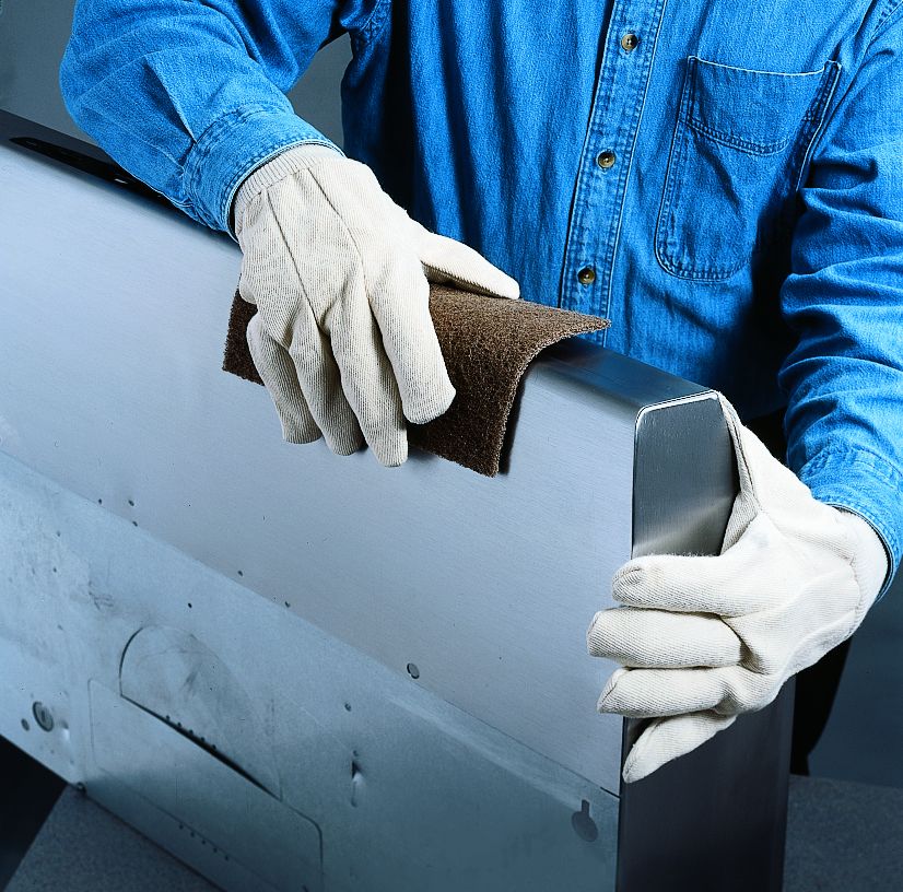 3M™ Scotch-Brite™ Pliego para limpieza exigente 7440, 152 mm x 228 mm, Basto