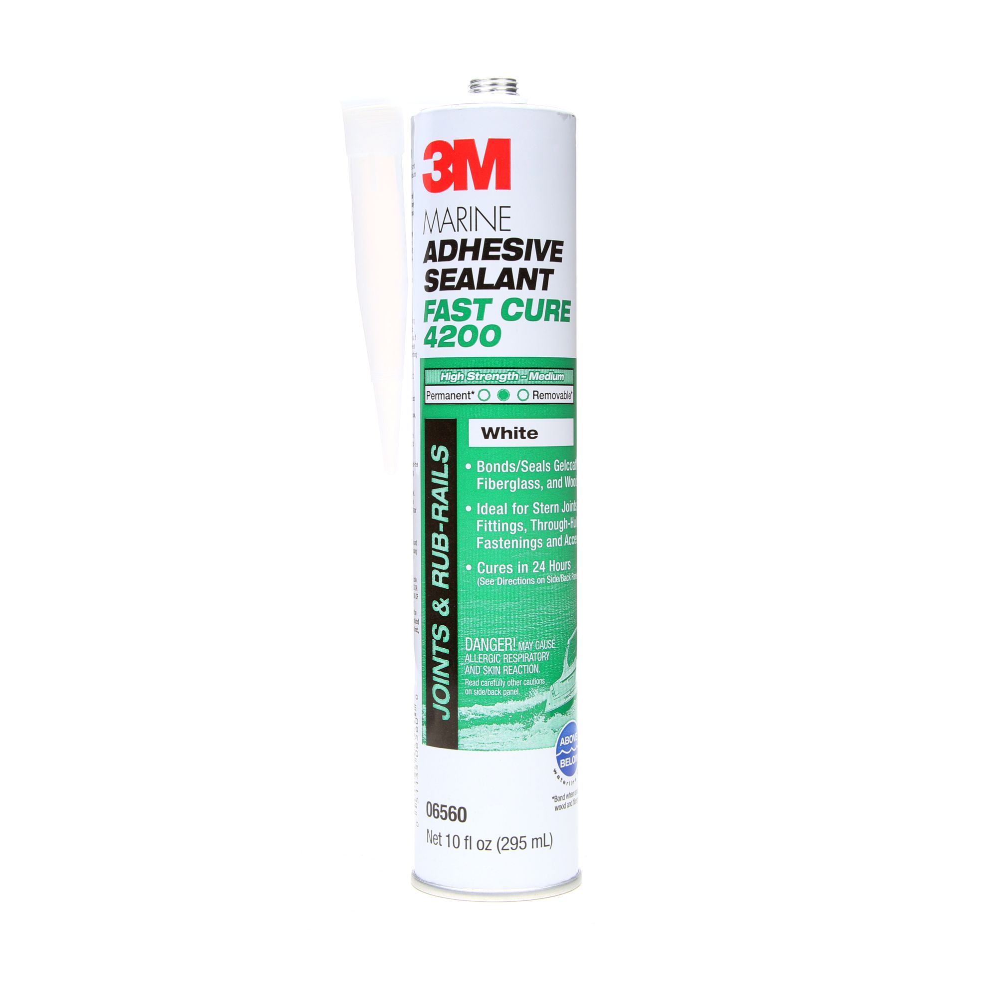 3M™ Adhesivo Sellador para Marina 4200 FC, Negro 310 ml