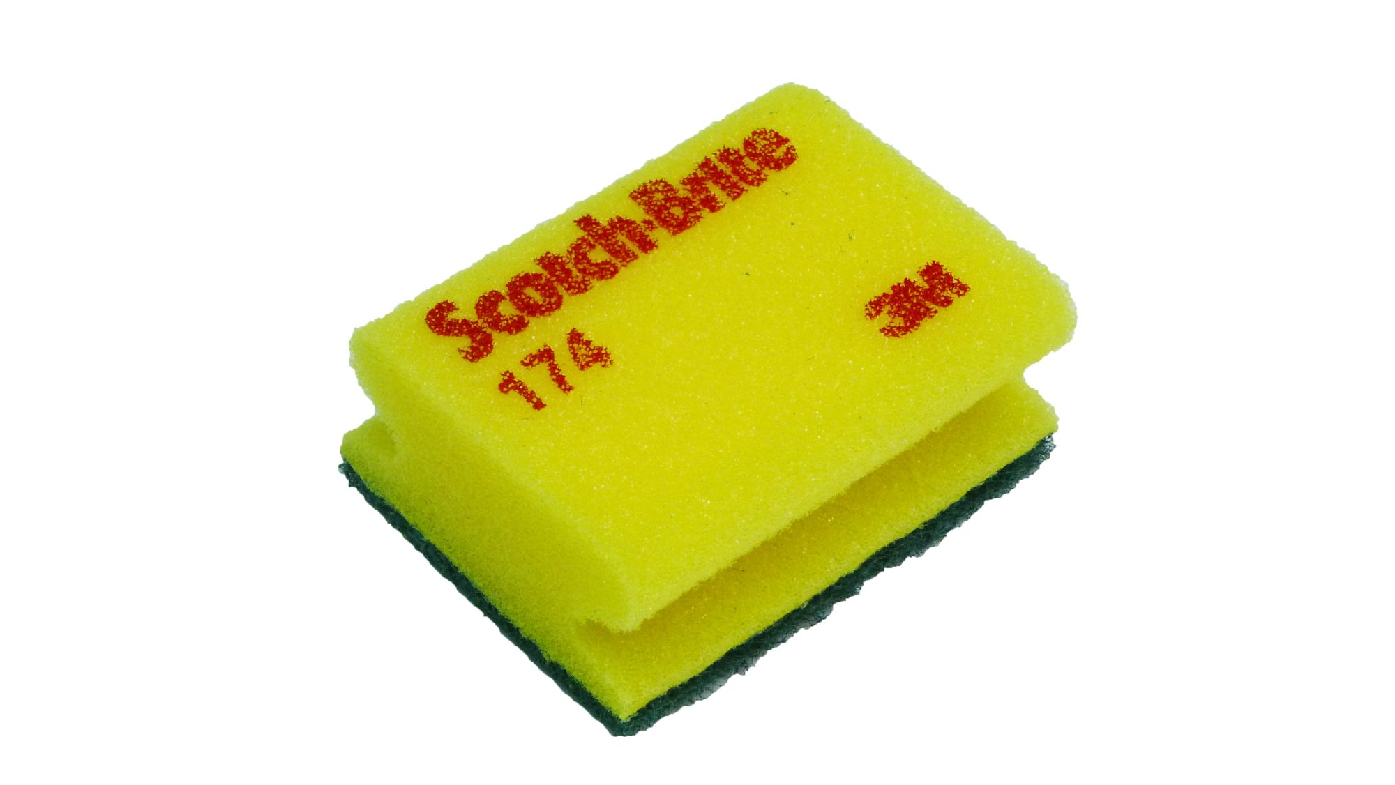 Scotch-Brite™ Salvauñas 174, Amarillo/Verde, 70 mm x 92 mm, 20/Pack