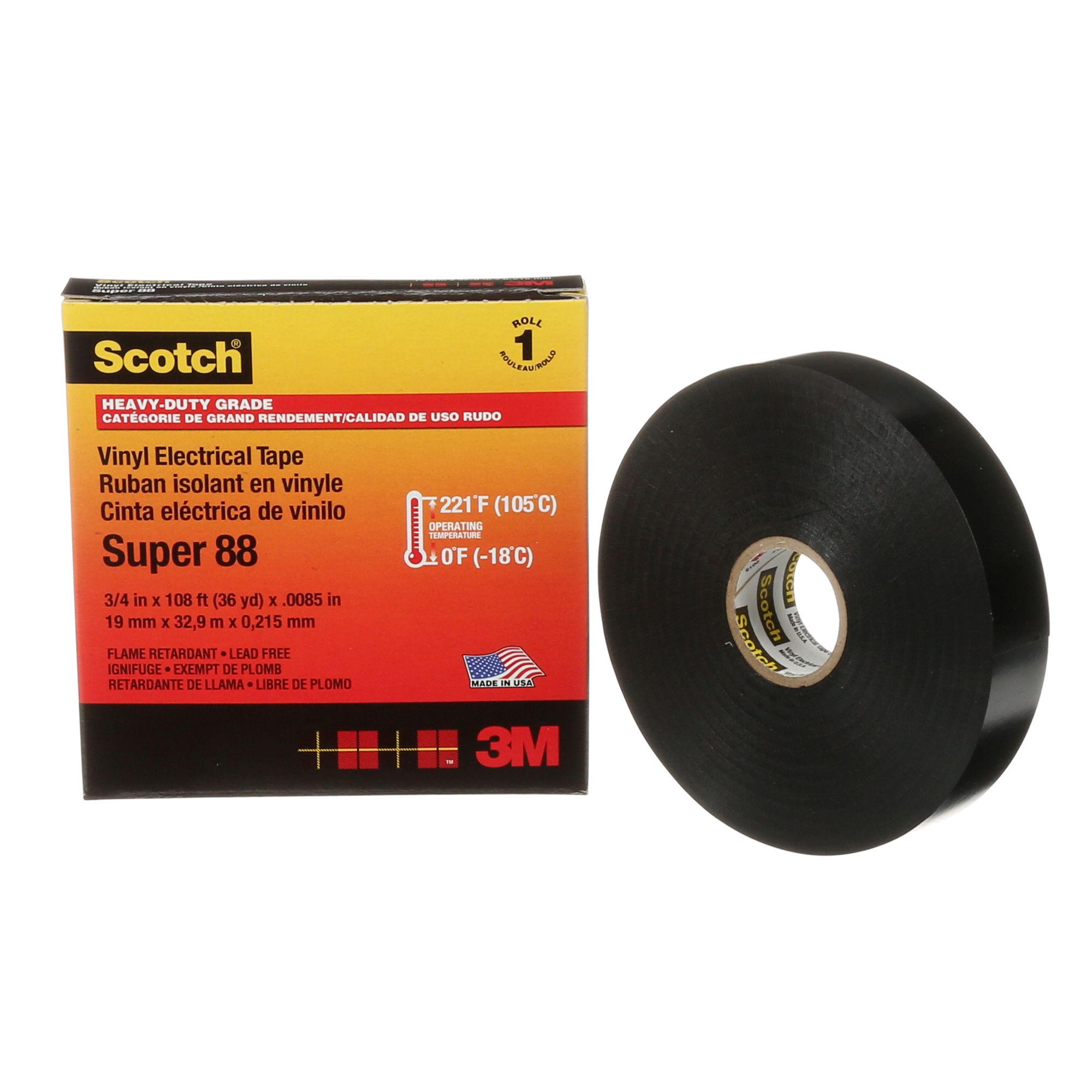 3M™ Cintar Super 88  19 mm x 33 m
