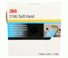 3M™ 216U Rollo de papel abrasivo con esponja, precortado 114 mm x 25 m, P150, 50330