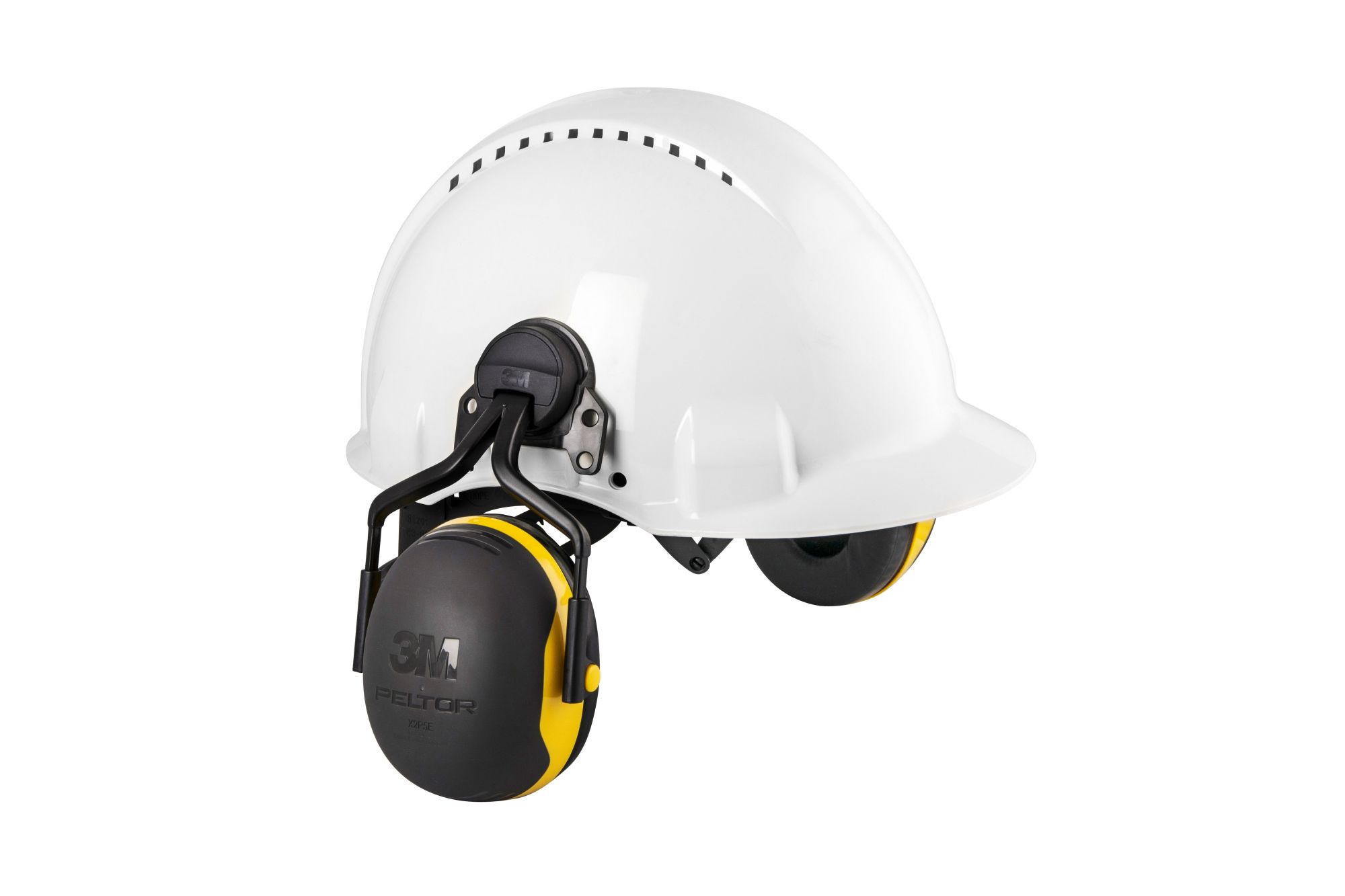 3M™ PELTOR™ X2P3 Orejeras para casco con anclaje P3E, 30 dB, amarillo (10 orejeras/caja)