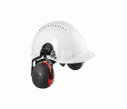 3M™ PELTOR™  X3P5 Orejeras para casco con anclaje P3E, 32 dB, rojo (10 orejeras/caja)