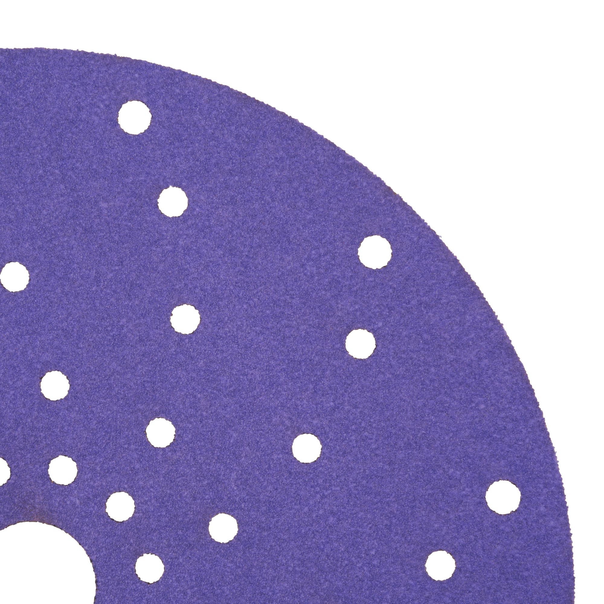 3M™ Cubitron™ II Hookit™ Disco abrasivo 737U, 150 mm, multiagujeros, 180+, 51422