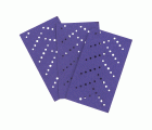 3M™ Cubitron™ II Hookit™ Tira abrasiva 737U, 70 mm x 127 mm, multiagujeros, 220+, 51390