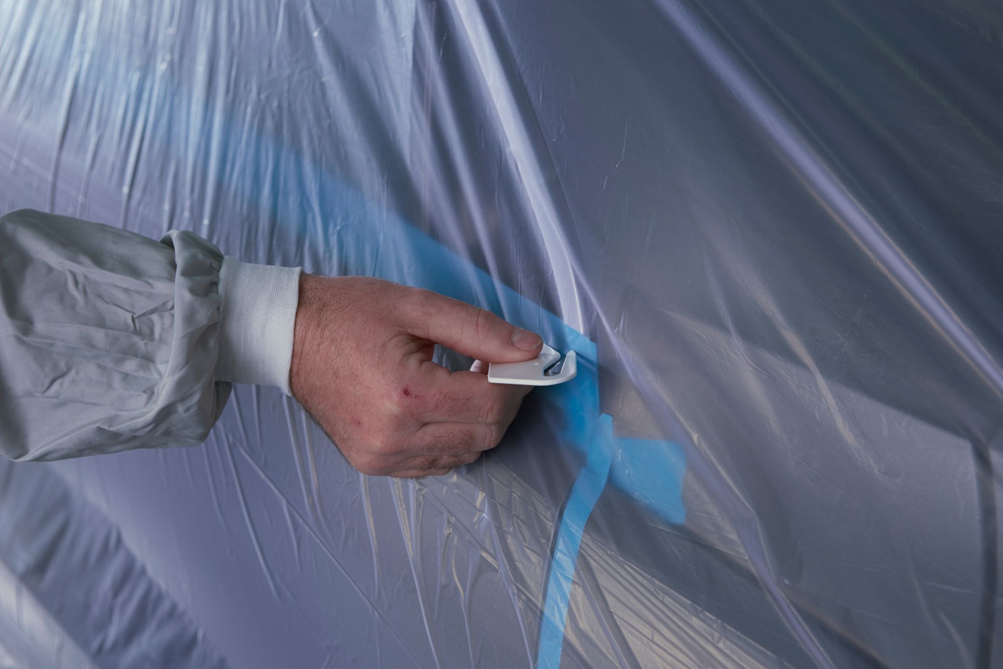 3M™ Funda para enmascarar violeta Premium Plus, 5 m x 120 m, 50989