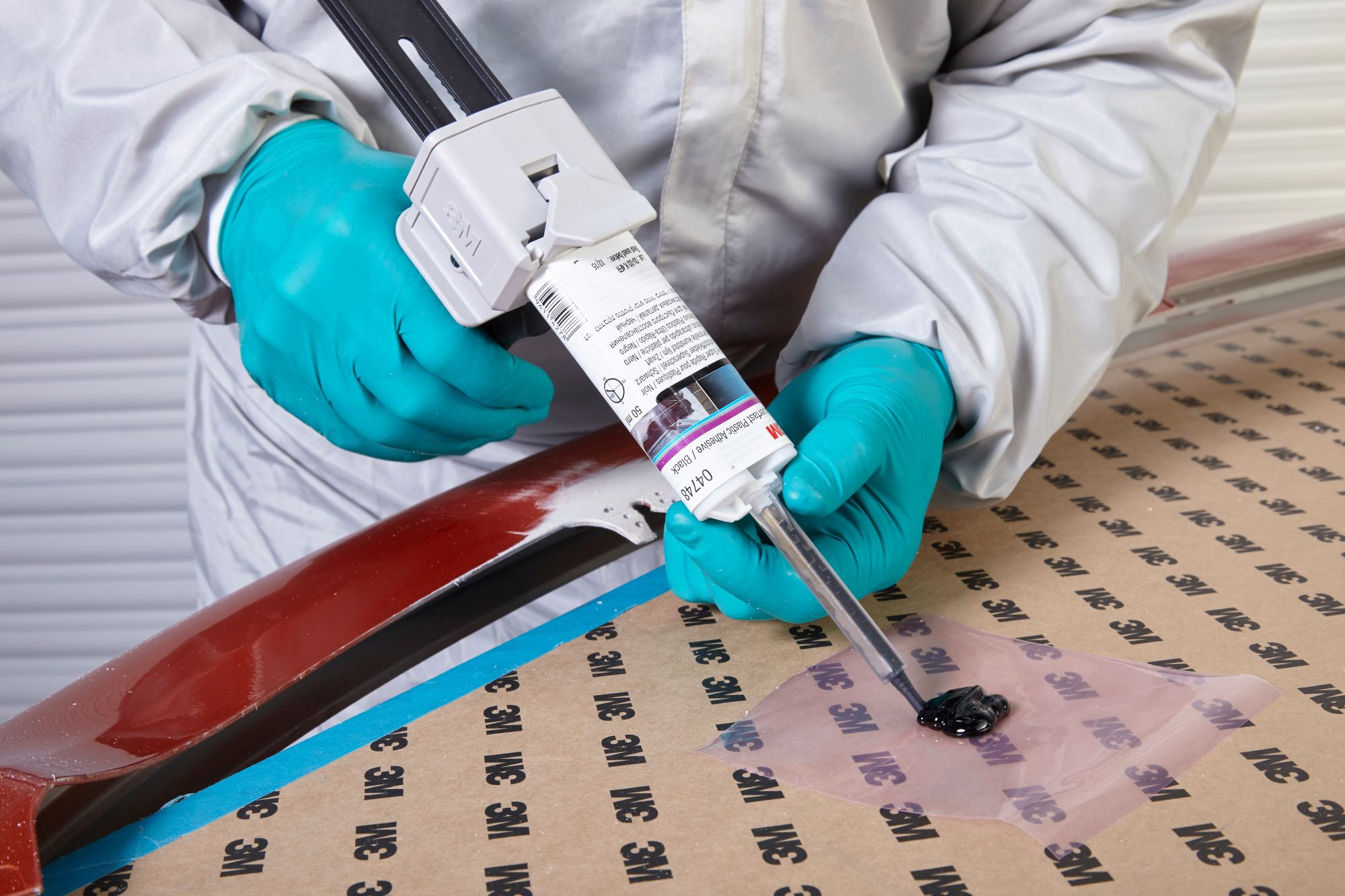 3M™ Adhesivo de reparación ultrarrápido, Negro, 48.5 ml, 04748