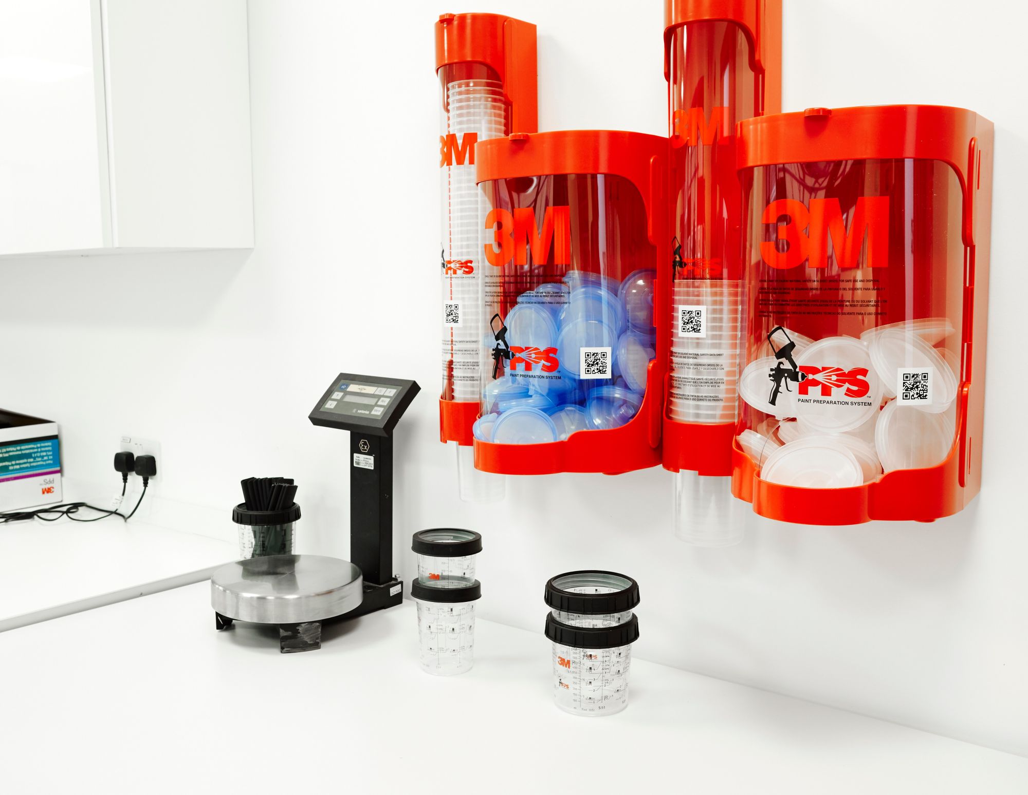 3M™ PPS™ Dispensador, de vasos desechables y tapas mini, 16298