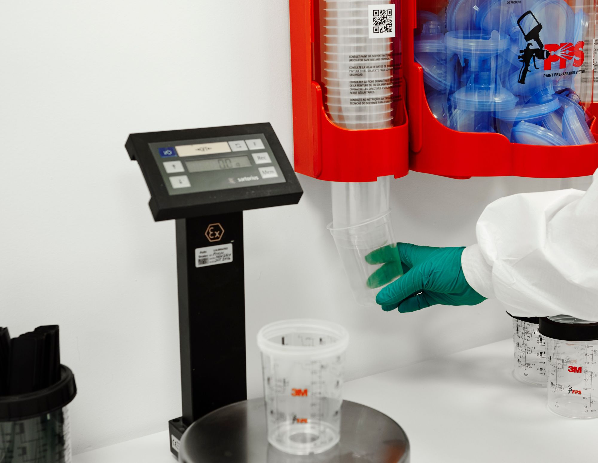 3M™ PPS™ Dispensador, de vasos desechables y tapas mini, 16298