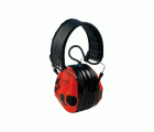 3M™ PELTOR™ SportTac Orejeras, 26 dB, cazoletas rojas/negras, diadema flexible, MT16H210F-478-RD