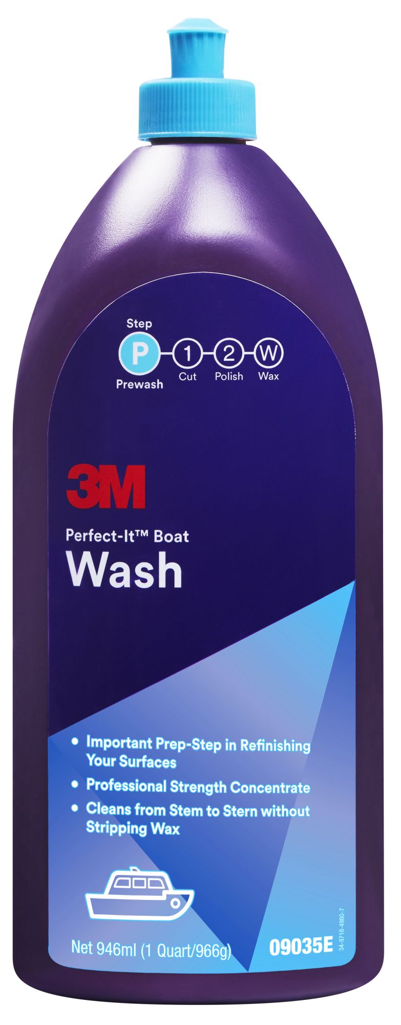 3M™ Perfect-It™ Limpiador para barcos, 946 ml, 09035E