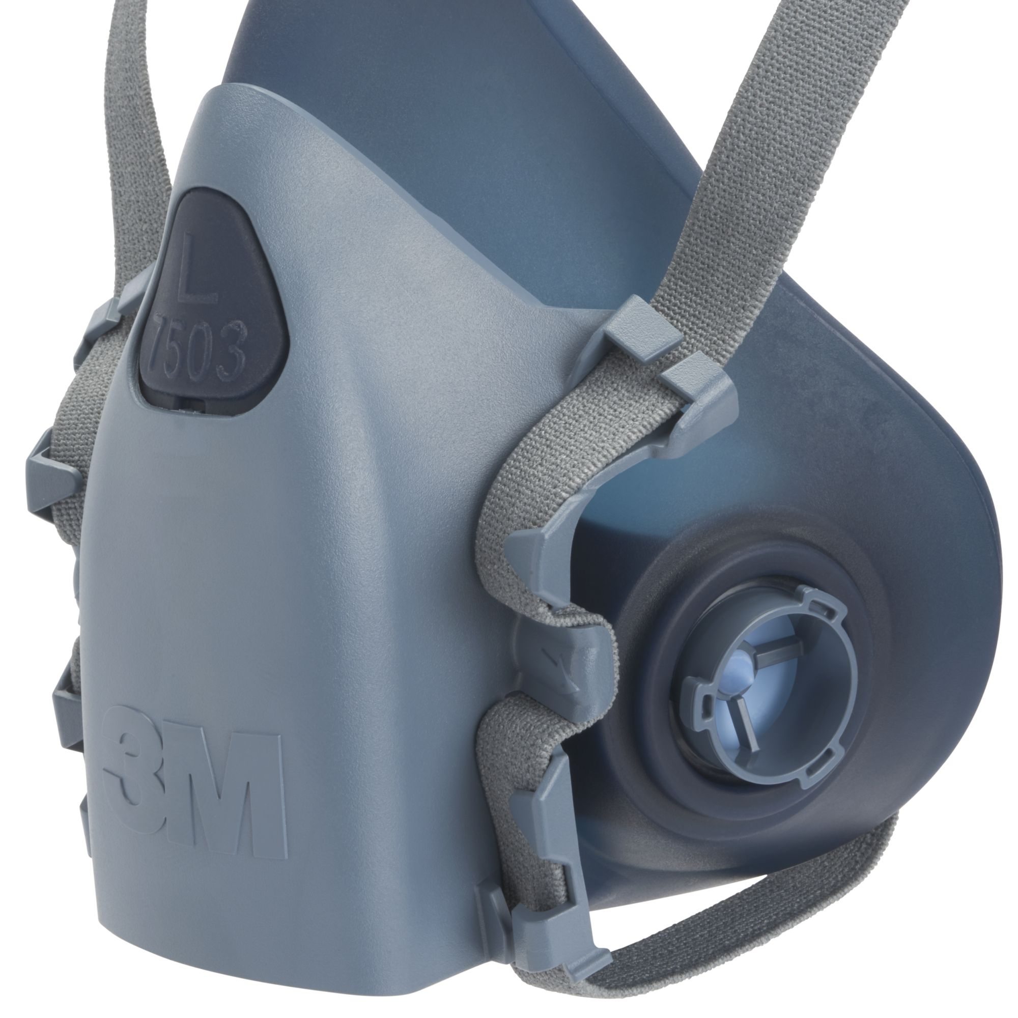 3M™ Kit de media máscara reutilizable, filtro A2P3 R, máscara grande, 7523L