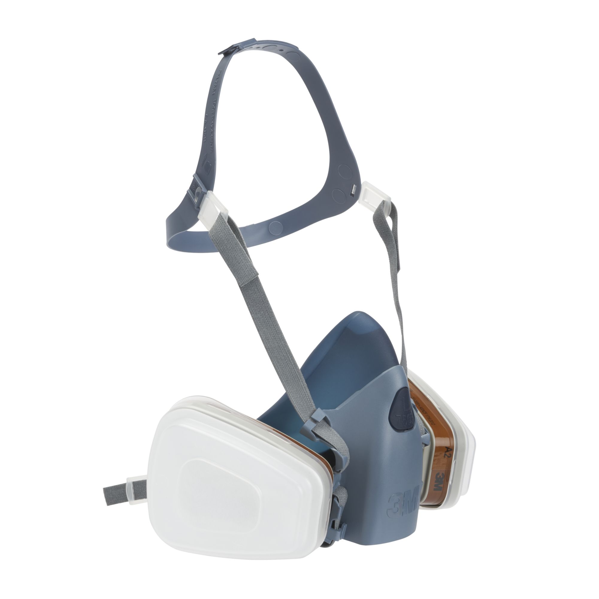 3M™ Kit de media máscara reutilizable, filtro A2P3 R, máscara grande, 7523L