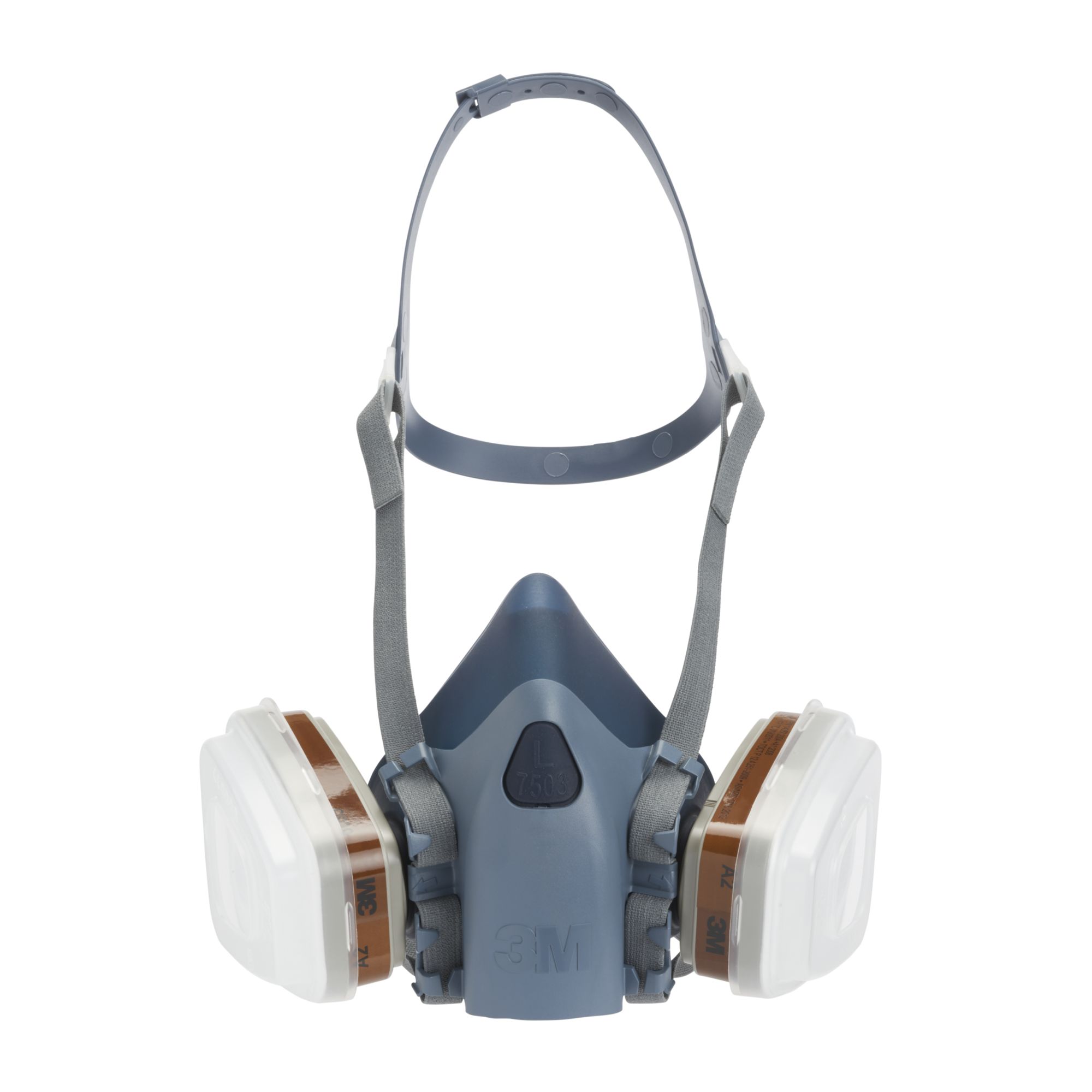 3M™ Kit de media máscara reutilizable, filtro A2P3 R, máscara grande, 7523L