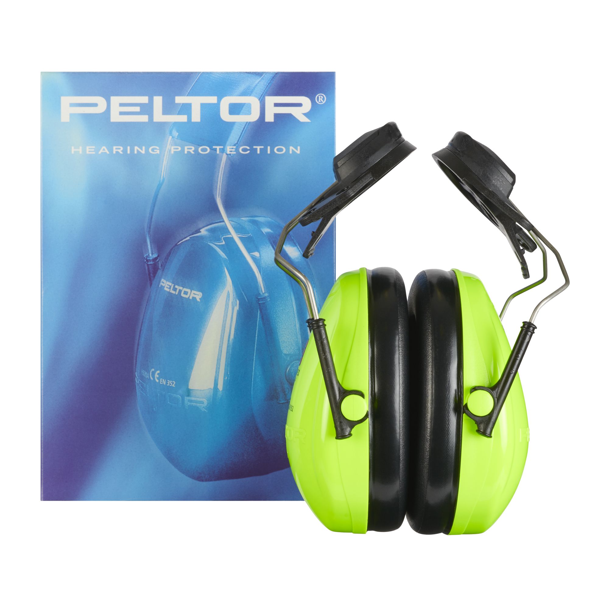 3M™ PELTOR™ Optime™ I Orejeras, 26 dB, alta visibilidad, versión montada en casco, H510P3E-469-GB