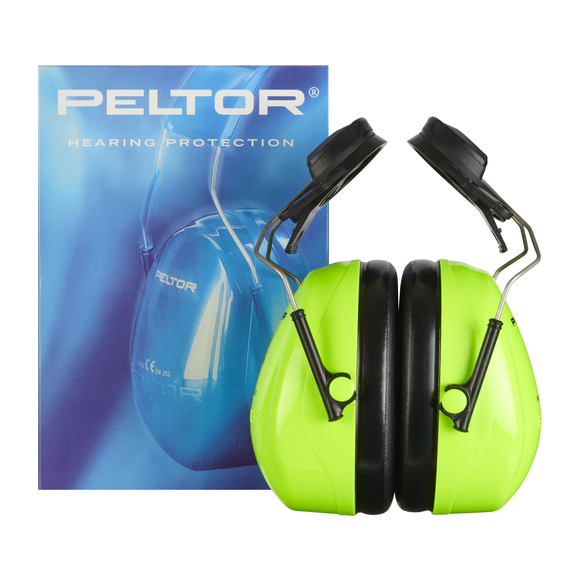 3M™ PELTOR™ Optime™ II Orejeras, 30 dB, alta visibilidad, versión montada en casco, H520P3E-467-GB