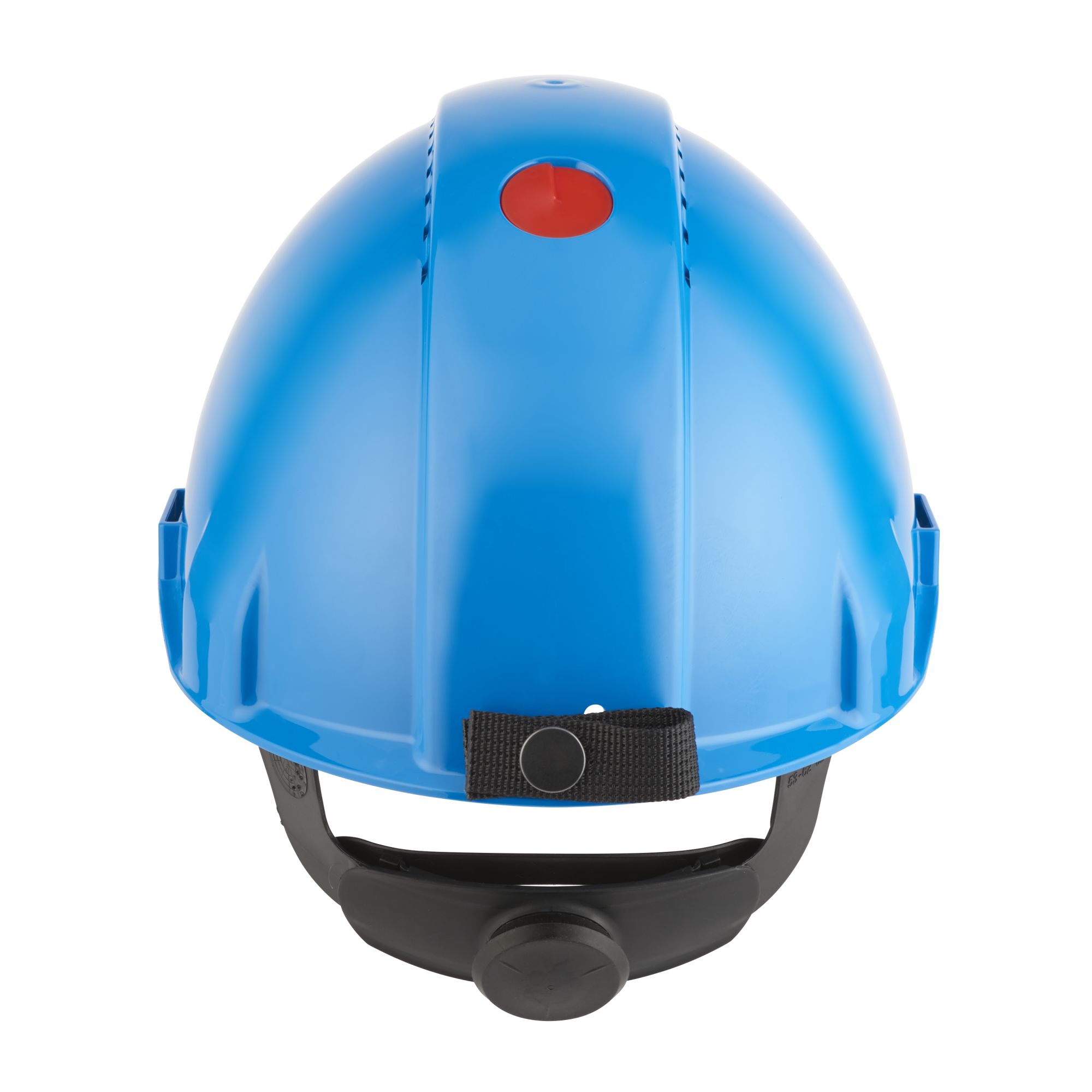 3M™ Casco, Uvicator, con arnés de ruleta, ventilado y banda antisudor de plástico, portalámparas, azul, G3000NUV-10-BB