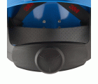 3M™ Casco, Uvicator, con arnés de ruleta, ventilado y banda antisudor de plástico, portalámparas, azul, G3000NUV-10-BB