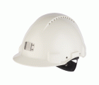 3M™ Casco, Uvicator, con arnés de ruleta, ventilado y banda antisudor de plástico, portalámparas, blanco, G3000NUV-10-VI