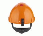 3M™ Casco, Uvicator, con arnés de ruleta, ventilado y banda antisudor de plástico, portalámparas, naranja, G3000NUV-10-OR