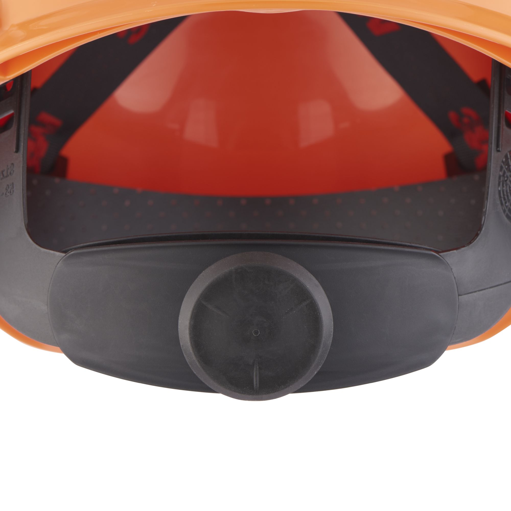 3M™ Casco, con arnés de ruleta, ventilado, banda de plástico para el sudor, naranja, H700N-OR