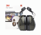 3M™ PELTOR™ Optime™ II Orejeras, 30 dB, verde, versión montada en casco, H520P3E-410-GQ-01