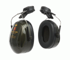 3M™ PELTOR™ Optime™ II Orejeras, 30 dB, verde, versión montada en casco, H520P3E-410-GQ-01