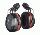 3M™ PELTOR™ Optime™ III Orejeras, 34 dB, negro/rojo, versión montada en casco, H540P3H-413-SV