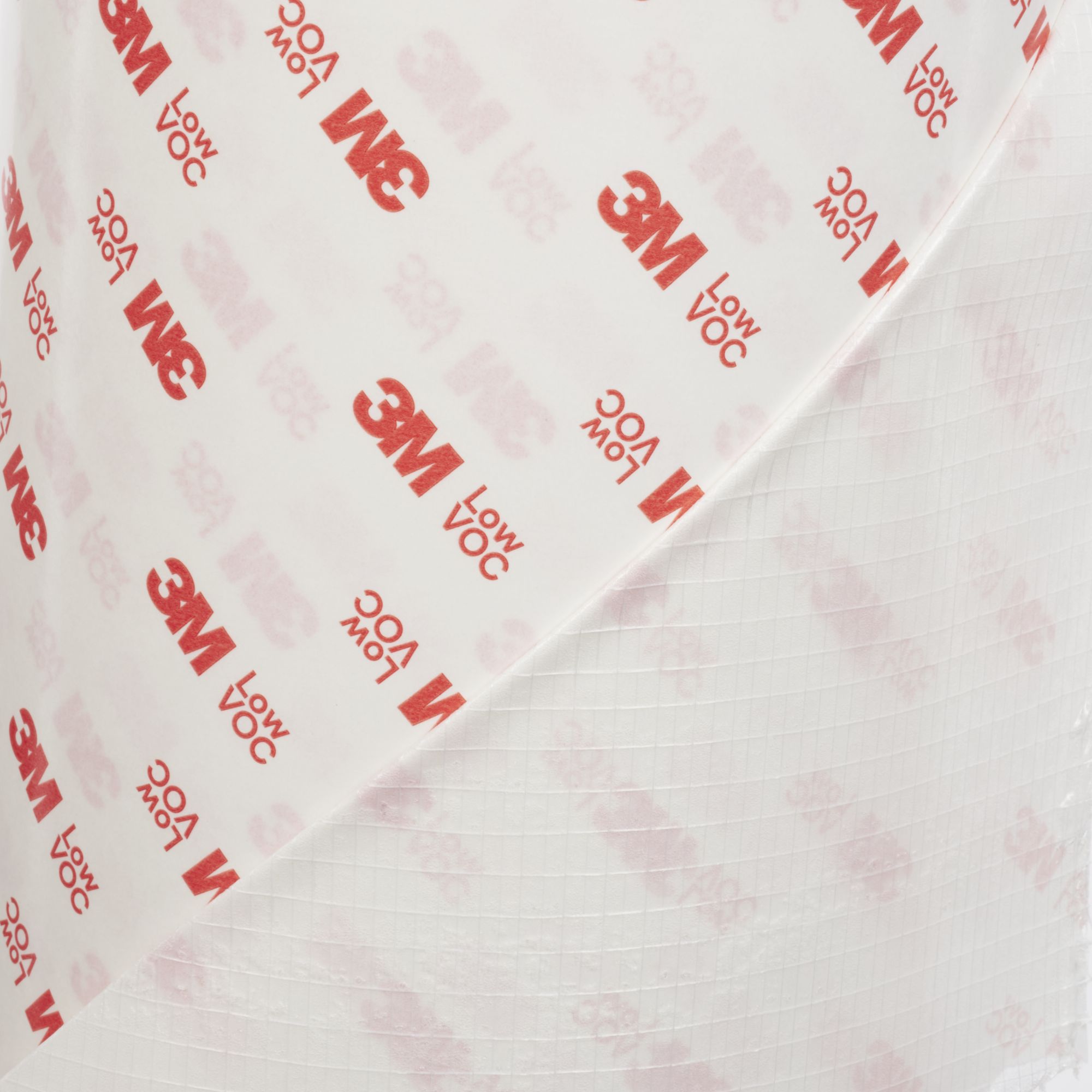 3M™ Cinta Doble Cara Tisú de Bajo VOC 98010LVC, Transparente, 1000 mm x 50 m, 0.10 mm