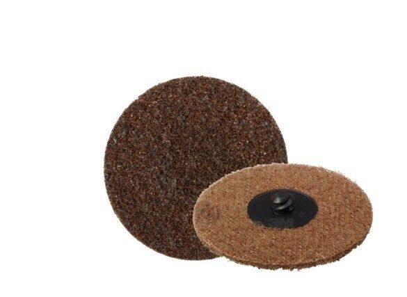 3M™ Scotch-Brite™ Roloc™ Disco Surface Conditioning SE-DR, 76mm, Basto, Marrón