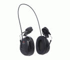 3M™ PELTOR™ ProTac™ III Orejeras, 25 dB, cazoletas delgadas, negras, acopladas al casco, MT13H220P3E