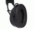 3M™ PELTOR™ ProTac™ III Orejeras, 26 dB, cazoletas delgadas, negras, diadema, MT13H220A