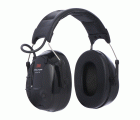 3M™ PELTOR™ ProTac™ III Orejeras, 26 dB, cazoletas delgadas, negras, diadema, MT13H220A