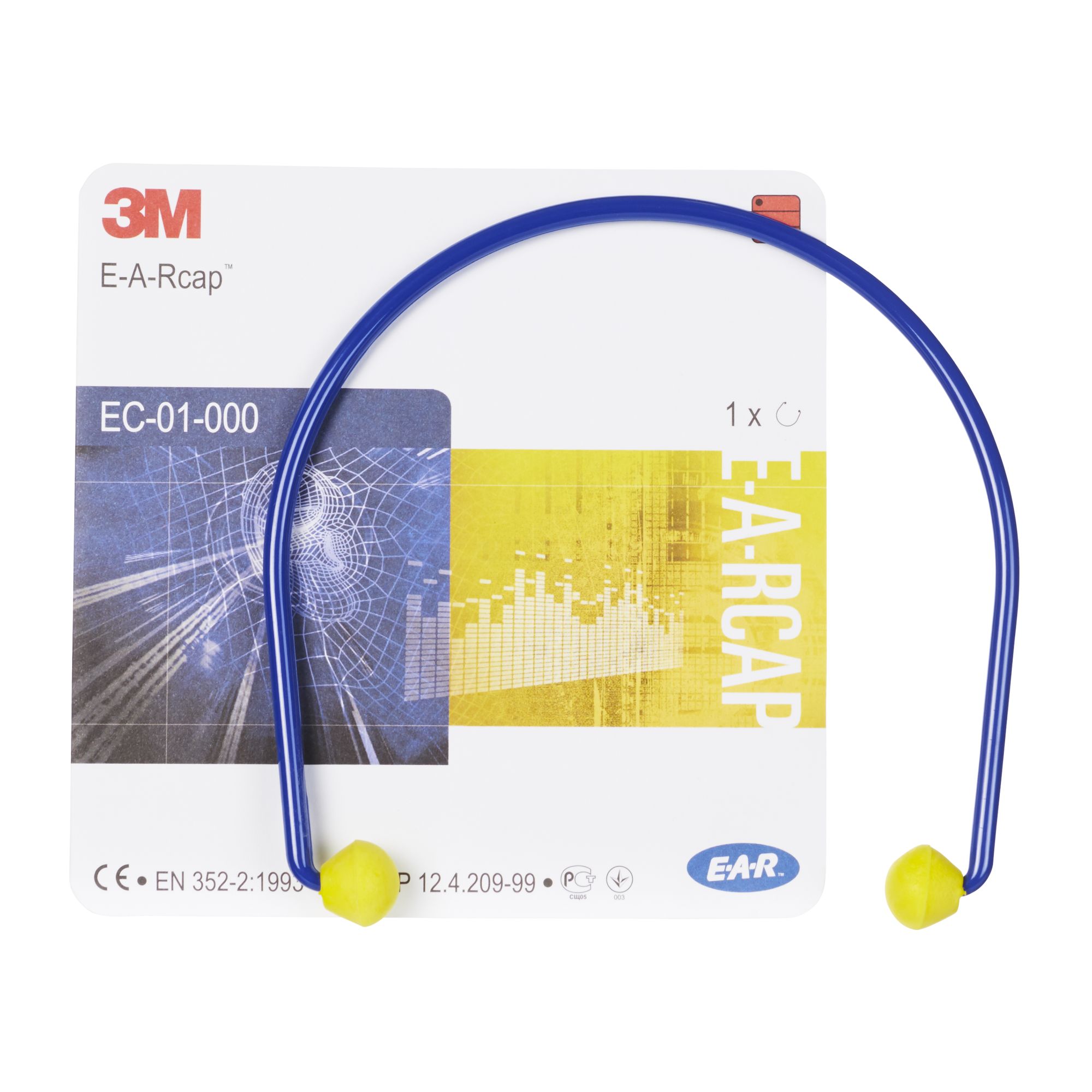 3M™ E-A-R™ E-A-Rcaps™ Tapones con banda, 10/caja, EC-01-000