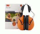 3M™ PELTOR™ H31P3AF Orejeras, 28 dB, naranja, montadas en casco