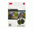 3M™ PELTOR™ X1A Orejeras de diadema, 27 dB, verde (10 orejeras/caja)