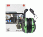 3M™ PELTOR™ Orejeras, 26 dB, verde, montadas en casco, X1P3